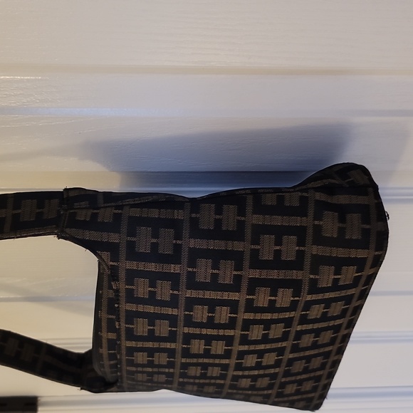 Monogrammed E Purse made in Korea. Possibly made to resemble Fendi brand. - Picture 3 of 14